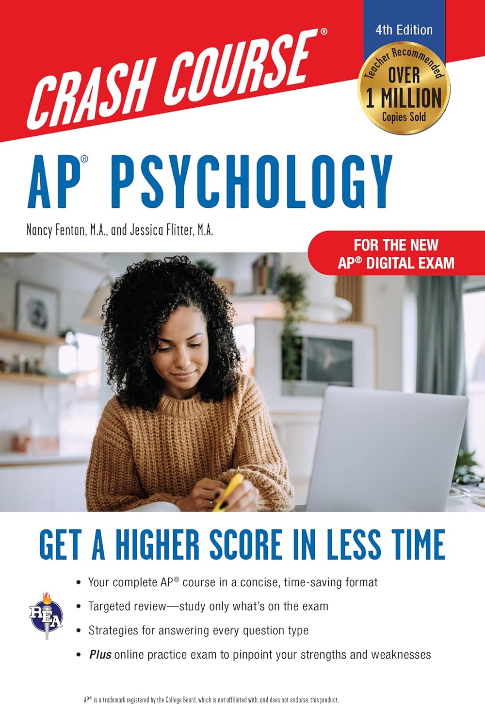 AP Psychology Crash Course, Book + Online: Get a Higher Score in Less Time