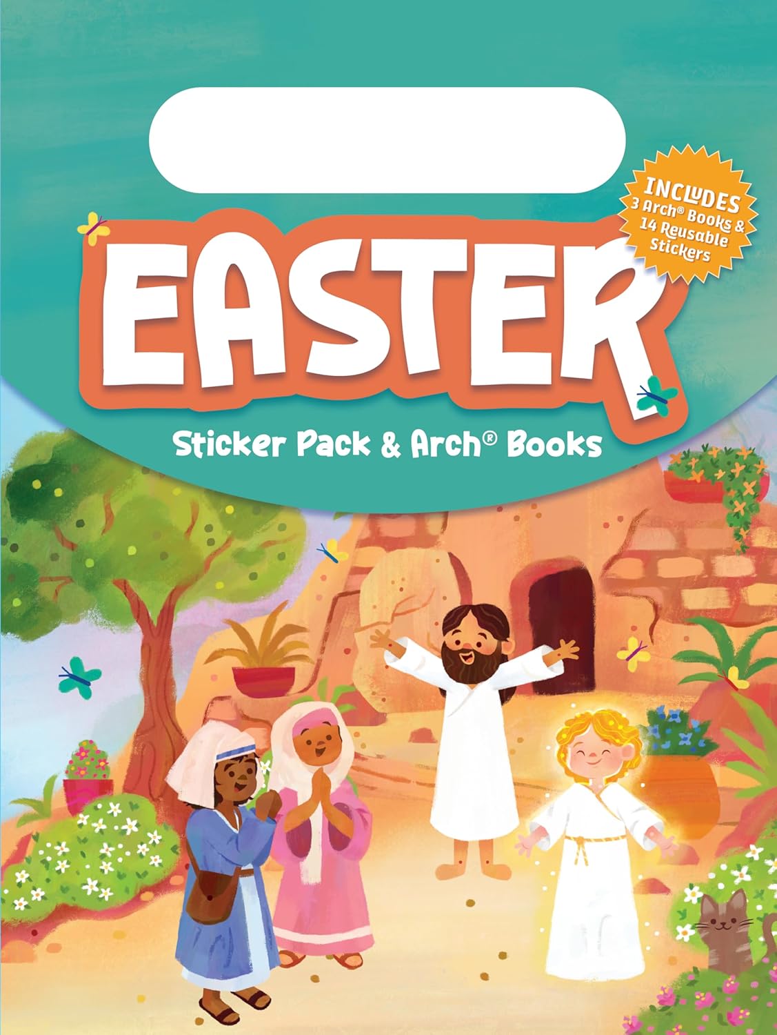 Easter Sticker Pack with Arch Books