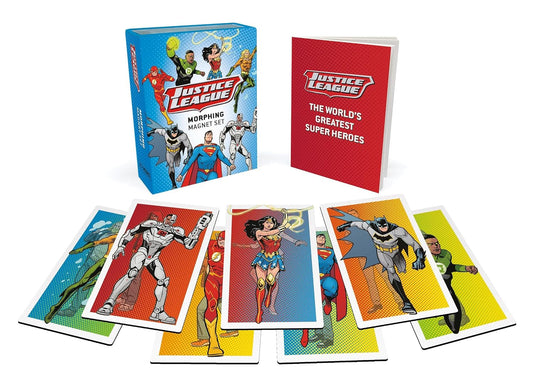 Justice League: Morphing Magnet Set: (Set of 7 Lenticular Magnets)