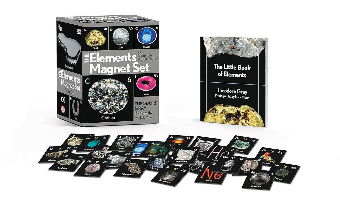 Elements Magnet Set: With Complete Periodic Table!