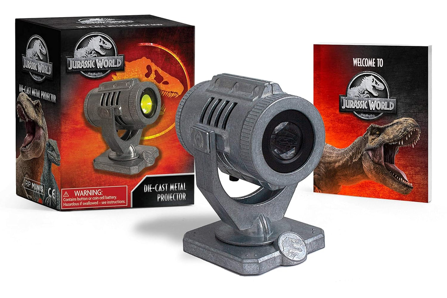 Jurassic World: Die-Cast Metal Projector [With Battery]
