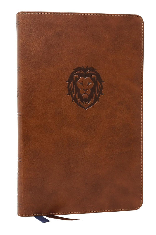 Nkjv, Thinline Bible Youth Edition, Leathersoft, Brown, Red Letter Edition, Comfort Print