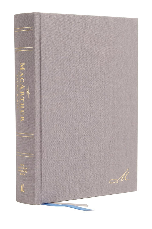 Nasb, MacArthur Study Bible, 2nd Edition, Hardcover, Gray, Comfort Print: Unleashing God's Truth One Verse at a Time