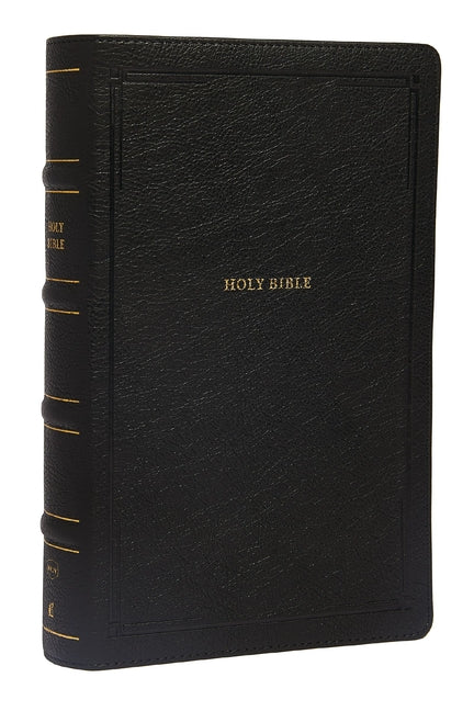Nkjv, Reference Bible, Personal Size Large Print, Leathersoft, Black, Thumb Indexed, Red Letter Edition, Comfort Print: Holy Bible, New King James Ver
