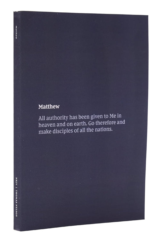 NKJV Scripture Journal - Matthew: Holy Bible, New King James Version