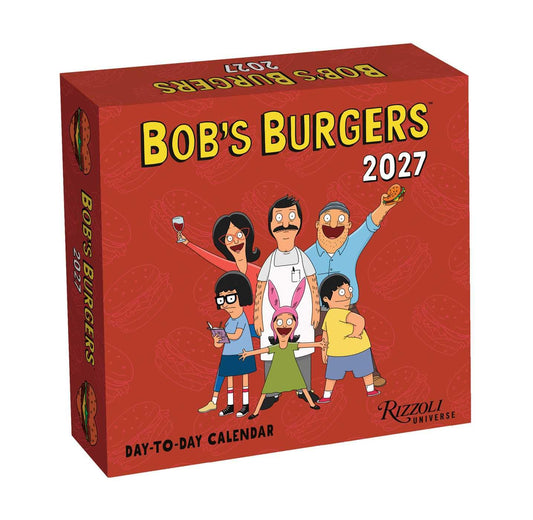 Bob's Burgers 2027 Day-To-Day Calendar