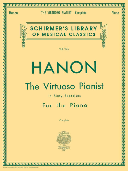 Hanon - Virtuoso Pianist in 60 Exercises - Complete