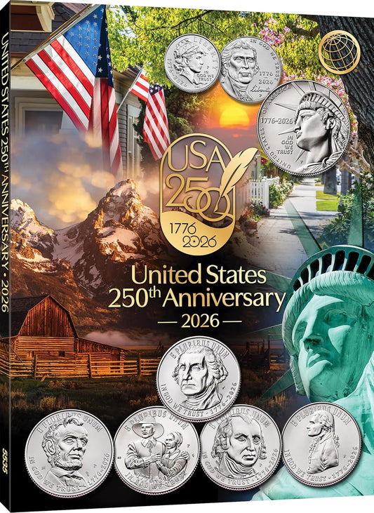 250th America Celebration Single Mint Full Color Folder
