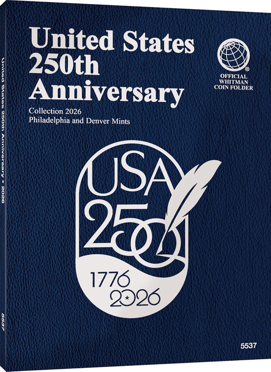 250th America Celebration P&d Whitman Blue Folder