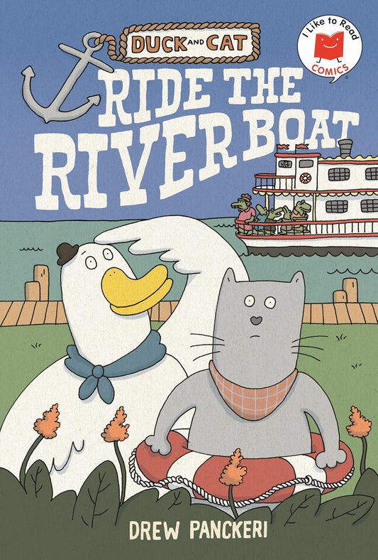 Duck and Cat Ride the Riverboat