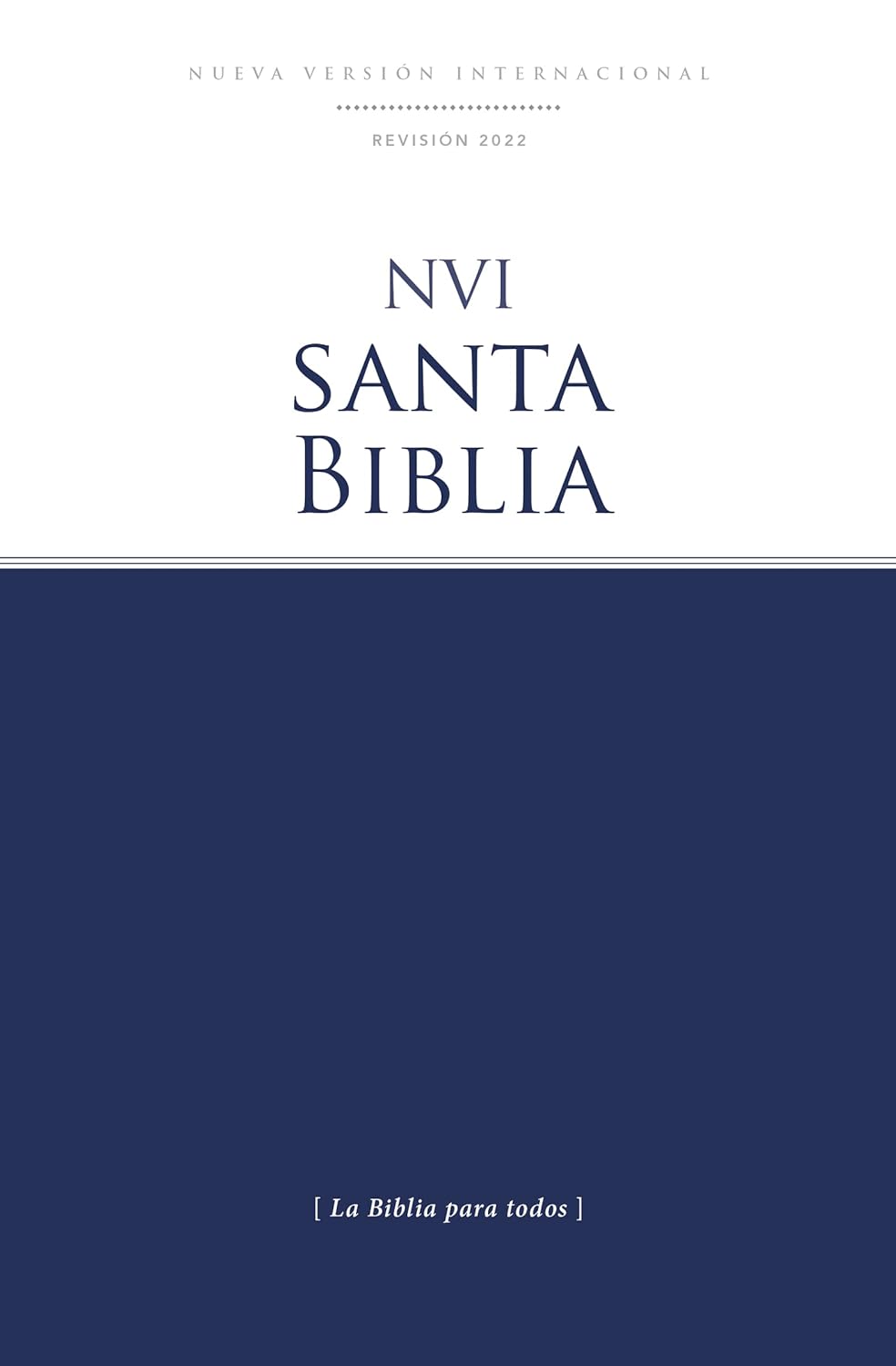 Nvi, Santa Biblia, Revision 2022, Edicion Economica, Tapa Rustica