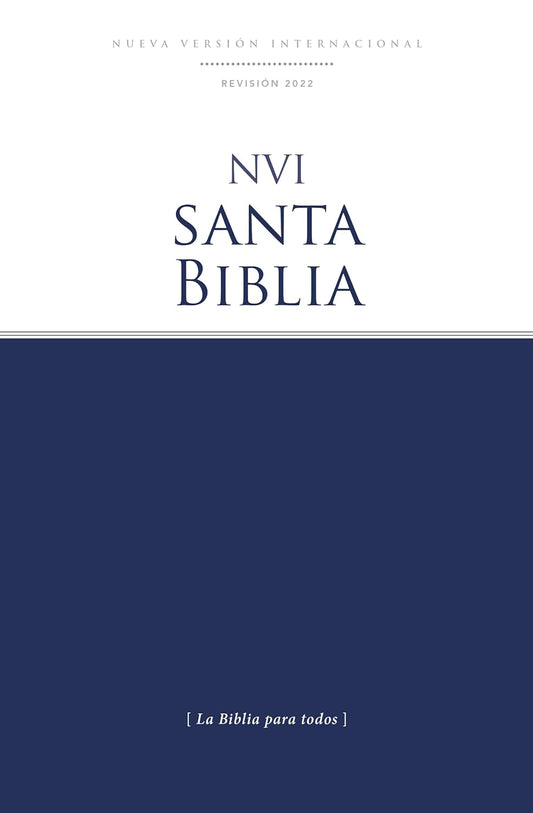 Nvi, Santa Biblia, Revision 2022, Edicion Economica, Tapa Rustica