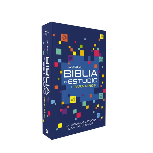 Rvr60 Biblia de Estudio Para Ninos, Softcover: La Biblia Para Ninos Mas Completa