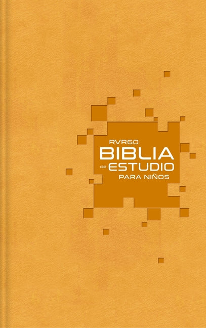 Rvr60 Biblia de Estudio Para Ninos, Leathersoft, Mango: La Biblia Para Ninos Mas Completa