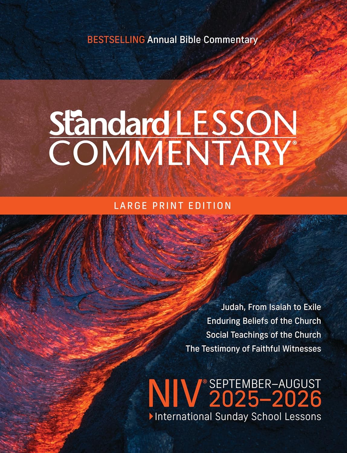 Niv(r) Standard Lesson Commentary(r) Large Print Edition 2025-2026