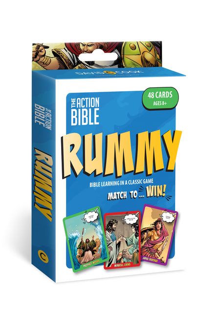 The Action Bible Rummy Game