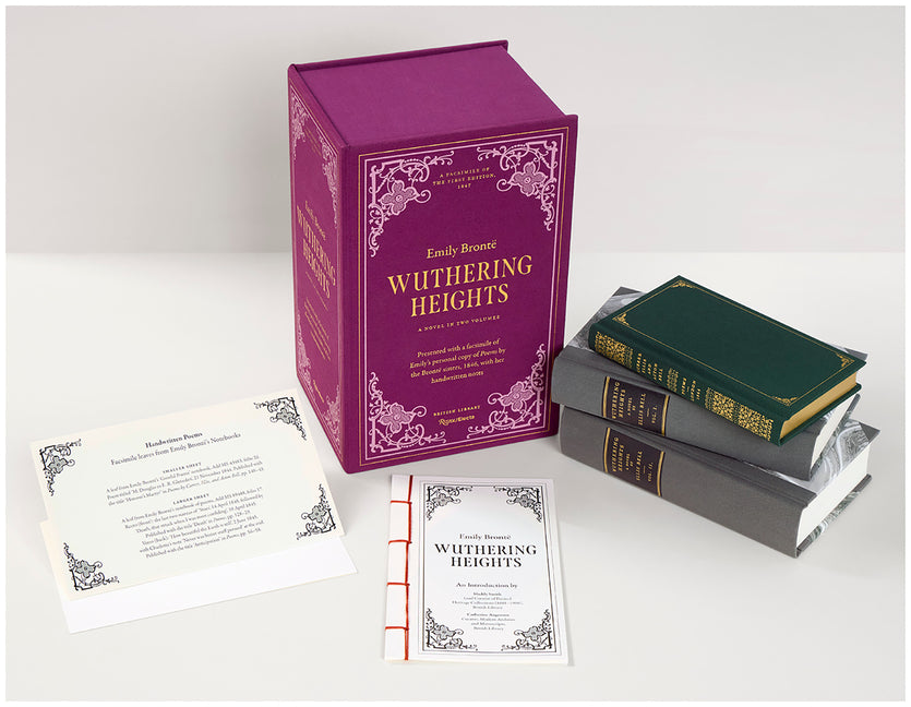 Wuthering Heights (British Library Deluxe Facsimile Edition): A Novel in Two Volumes