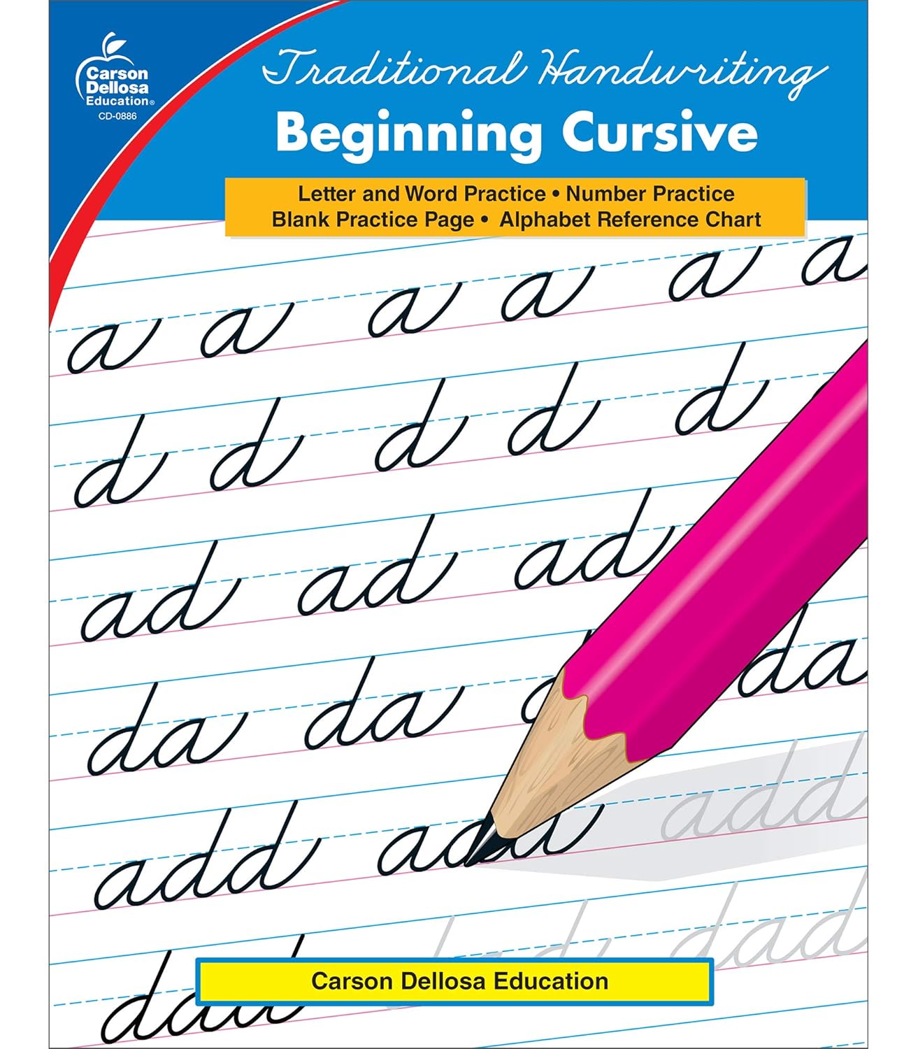 Traditional Handwriting: Beginning Cursive, Grades 2 - 5 (Saddle-Sewn)
