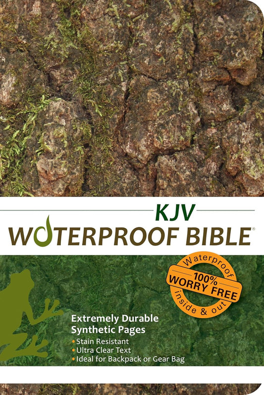 Waterproof Bible-KJV-Tree Bark