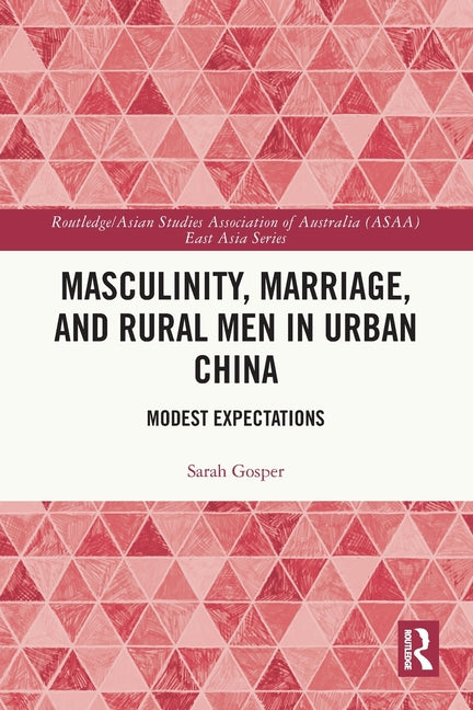 Masculinity, Marriage and Rural Men in Urban China: Modest Expectations