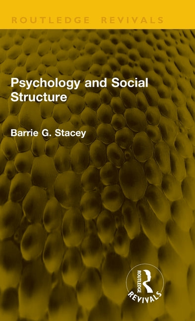 Psychology and Social Structure