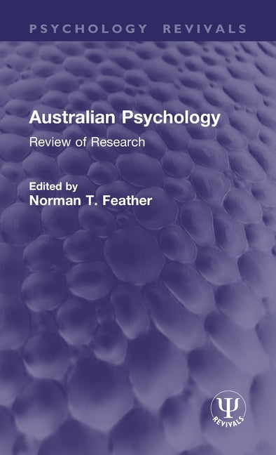 Australian Psychology: Review of Research