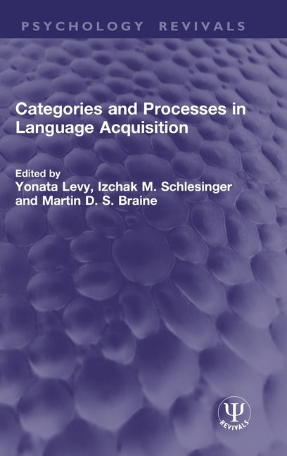 Categories and Processes in Language Acquisition