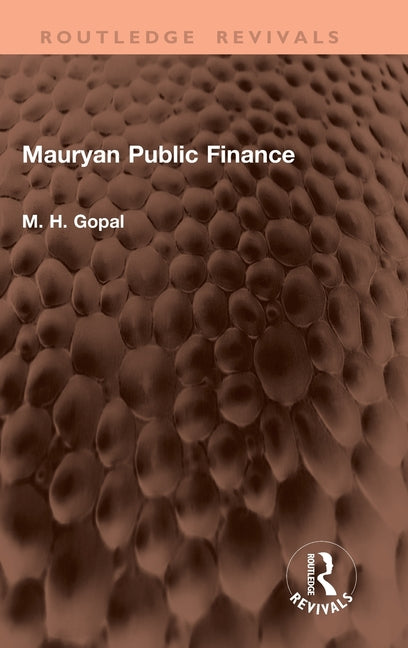 Mauryan Public Finance