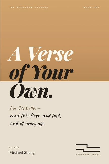 A Verse of Your Own: Letters on Becoming