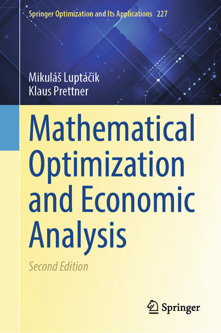 Mathematical Optimization and Economic Analysis (Second 2026)