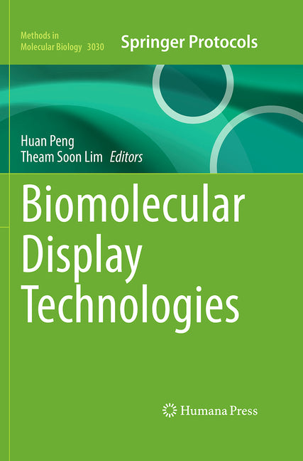 Biomolecular Display Technologies