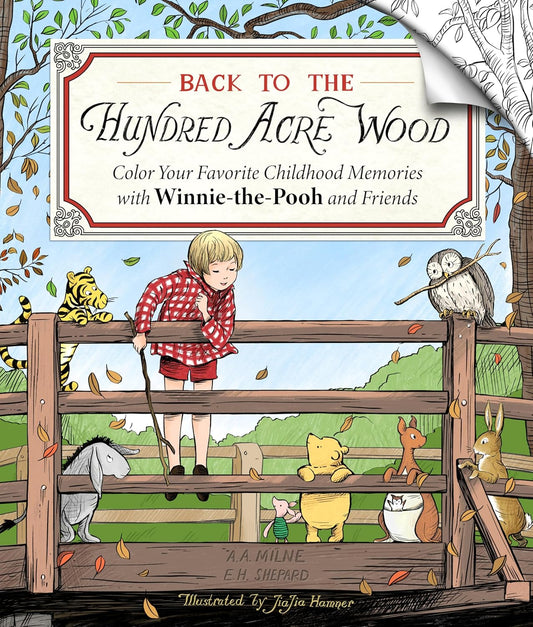 Back to the Hundred Acre Wood Color Your Favorite Childhood Memories with Winnie-The-Pooh and Friends