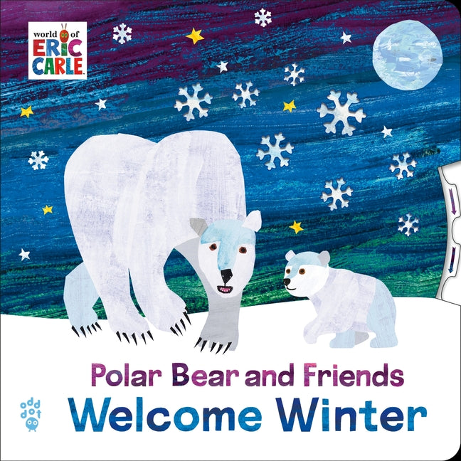 Polar Bear and Friends Welcome Winter: An Interactive Board Book with Spinning Wheel Cover for Babies & Toddlers
