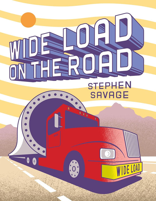 Wide Load on the Road: A Big Red Truck's Journey