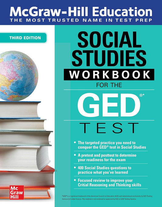 McGraw-Hill Education Social Studies Workbook for the GED Test, Third Edition