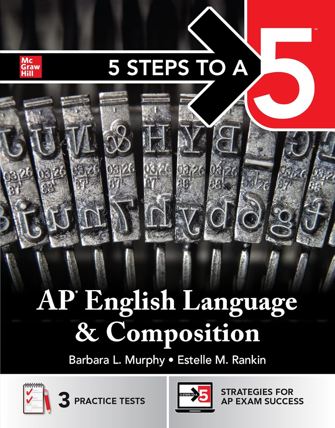 5 Steps to a 5: AP English Language and Composition 2026: Practice AP Tests + AP Content Review + Digital Exams