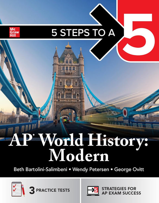 5 Steps to a 5: AP World History 2026: Practice AP Tests + AP Content Review + Digital Exams