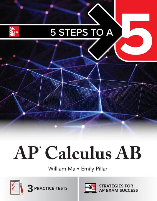 5 Steps to a 5: AP Calculus AB 2026: Practice AP Tests + AP Content Review + Digital Exams