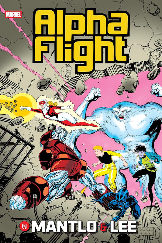 Alpha Flight by Mantlo & Lee Omnibus Jim Lee Cover