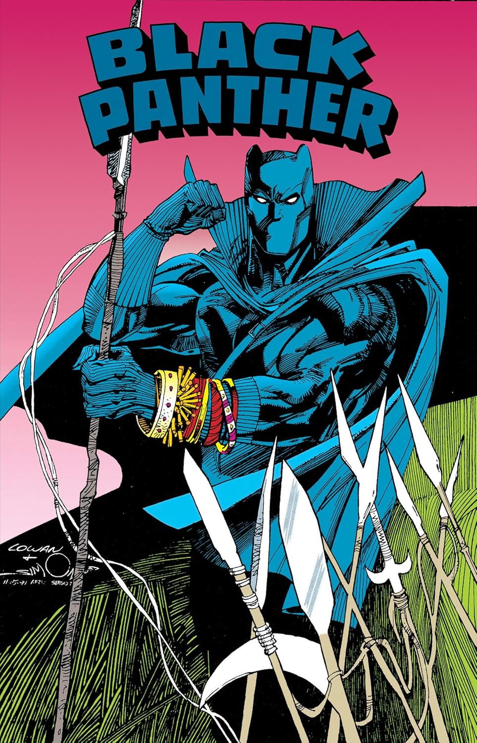 Black Panther: Panther's Prey Omnibus Denys Cowan Cover