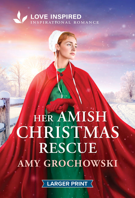 Her Amish Christmas Rescue: An Uplifting Inspirational Romance (Original)