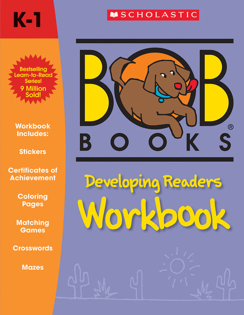 Bob Books - Developing Readers Workbook Phonics, Writing Practice, Ages 5 and Up, Kindergarten, Second Grade (Stage 3: Developing Reader)