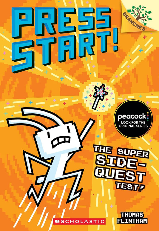 The Super Side-Quest Test!: A Branches Book (Press Start! #6): Volume 6