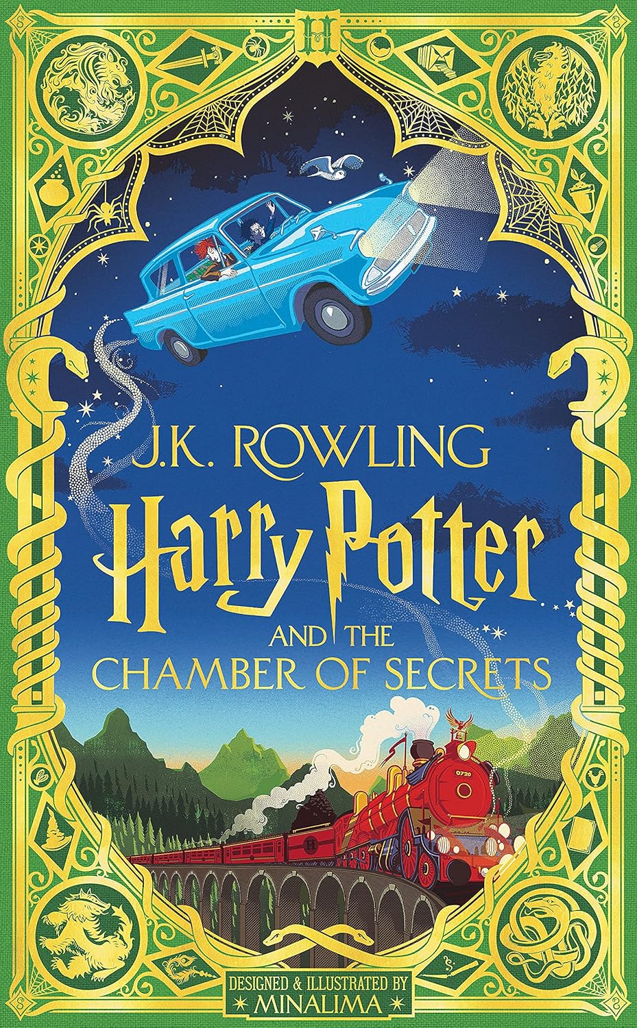 Harry Potter and the Chamber of Secrets (Harry Potter, Book 2) (Minalima Edition) (Interactive Illustrated Edition): Volume 2 (Minalima)