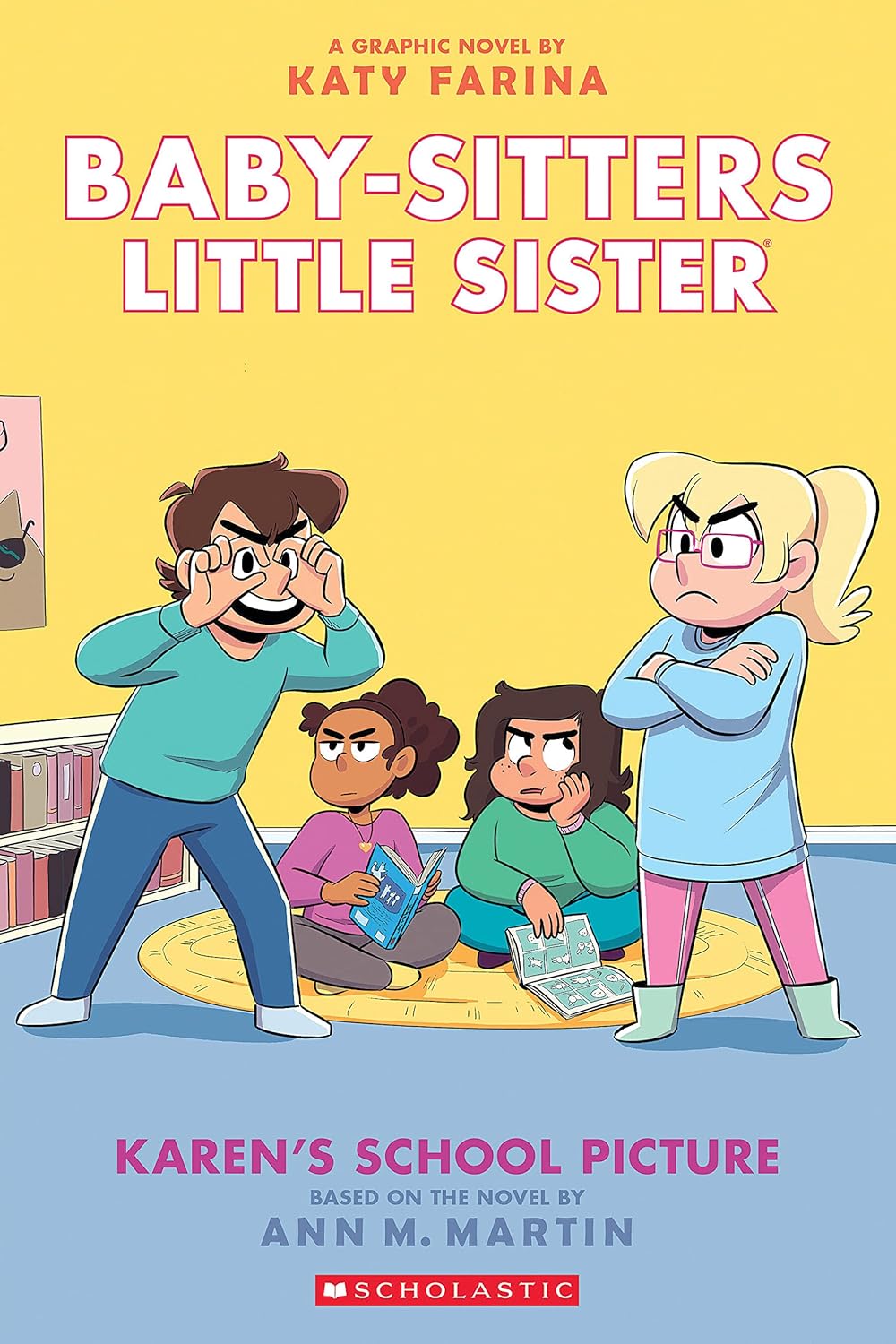 Karen's School Picture: A Graphic Novel (Baby-Sitters Little Sister #5) (Adapted)