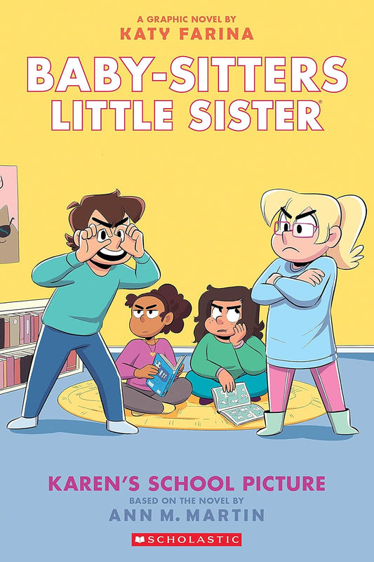 Karen's School Picture: A Graphic Novel (Baby-Sitters Little Sister #5) (Adapted)