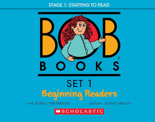 Bob Books - Set 1: Beginning Readers Hardcover Bind-Up Phonics, Ages 4 and Up, Kindergarten (Stage 1: Starting to Read)