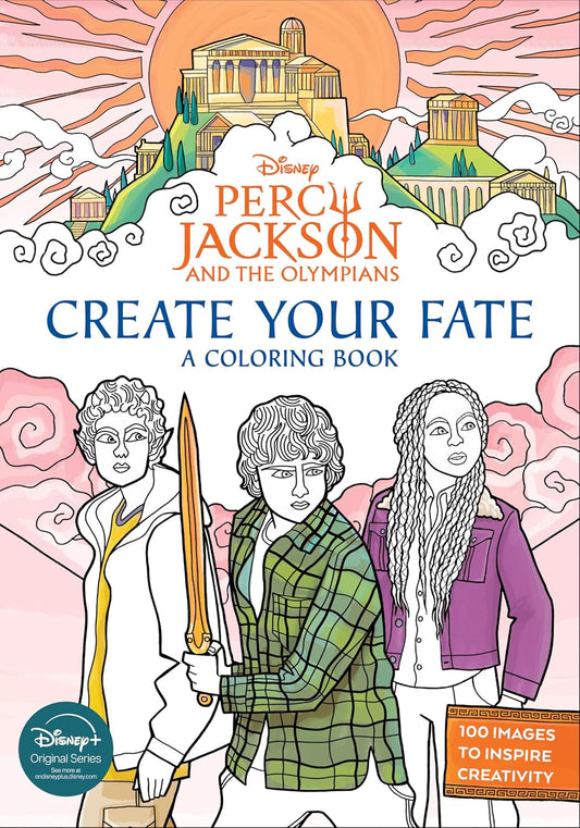 Percy Jackson and the Olympians: Create Your Fate: A Coloring Book
