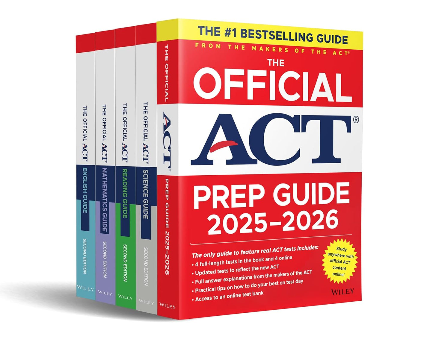The Official ACT Prep & Subject Guides 2025-2026 Complete Set