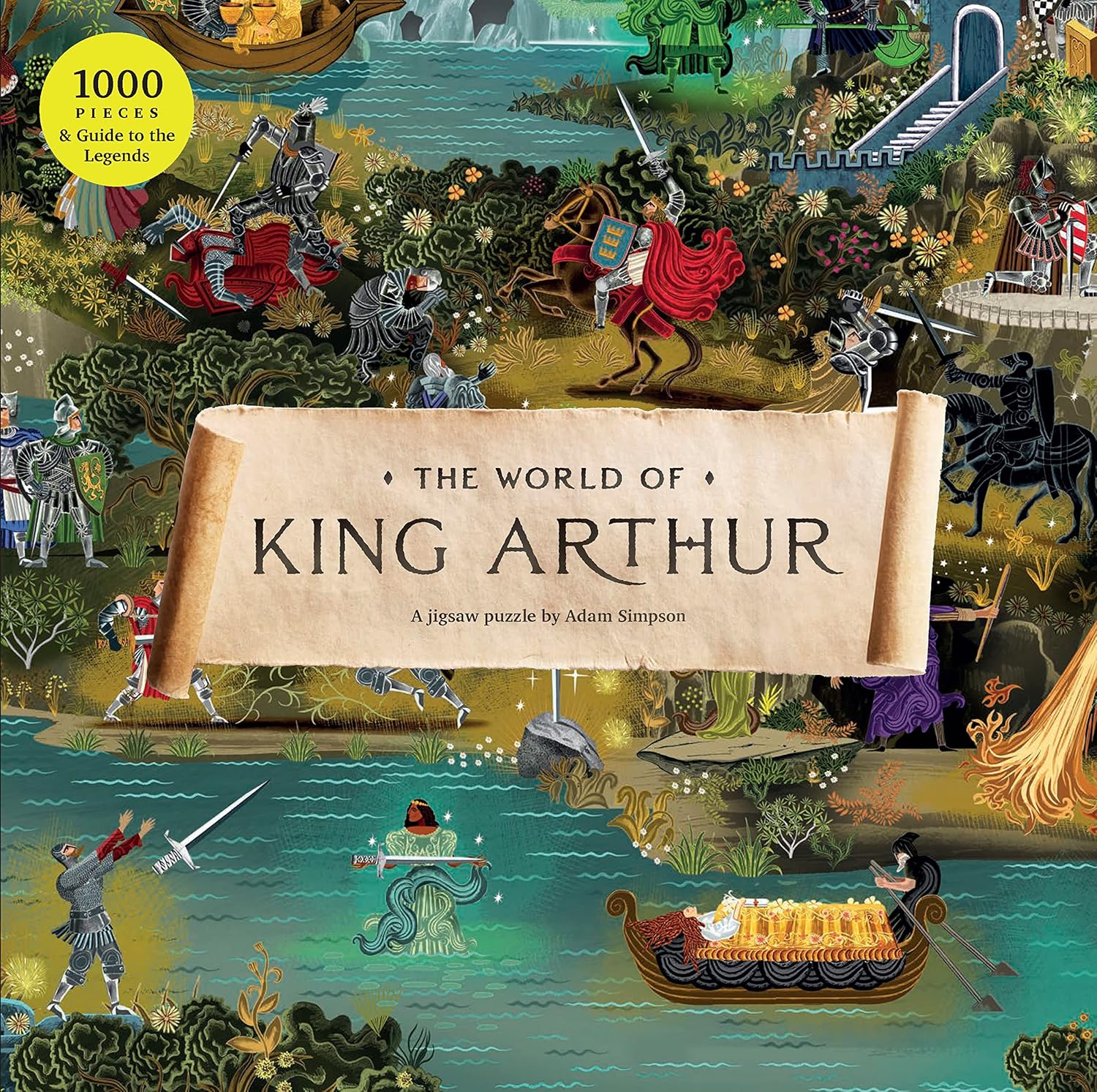World of King Arthur 1000 Piece Puzzle